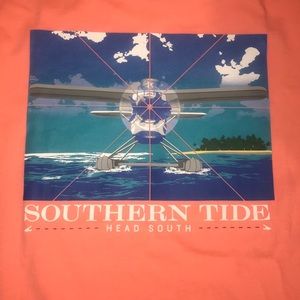 Southern tide long sleeve “head south” T-shirt